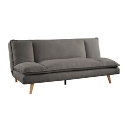 Home Detail Bonnet Sofa Bed in Dark Grey - Size: 3 Seater - thumbnail 3