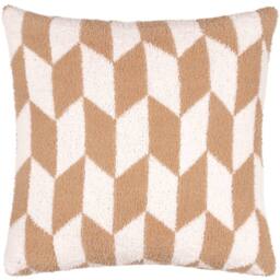 Furn Olsen Geometric Cushion in Beige - Size: 45 cm x 45 cm - thumbnail 2