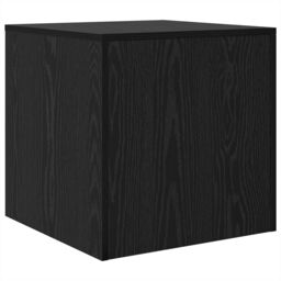 Berkfield Home Coffee Tables 3 pcs Black oak 45 x 45 x 45 cm Engineered wood - thumbnail 8