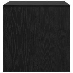 Berkfield Home Coffee Tables 3 pcs Black oak 45 x 45 x 45 cm Engineered wood - thumbnail 7