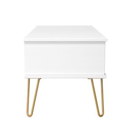 Ready Assembled 2 U Dallas 1 Drawer Coffee Table (Ready Assembled) in Dusty Pink - thumbnail 2