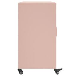 Berkfield Home Sideboard Pink 100.5x39x72 cm Steel - thumbnail 7