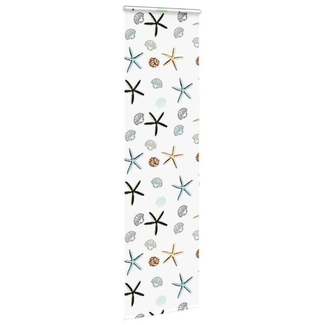 Berkfield Home Shower Roller Blind with Cassette 70x240 cm Fabric Width 66 cm in White - image 1