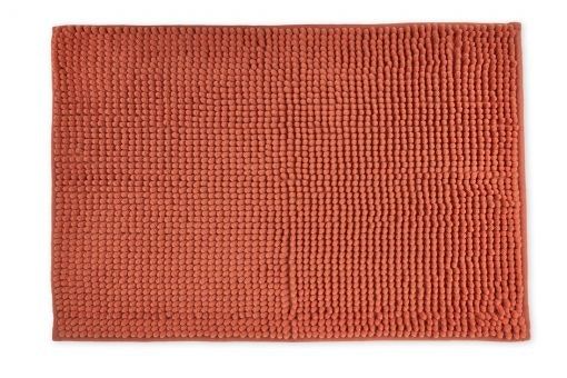 New Edge Blinds Marlow Collection Soft Touch Non-Slip Bathroom Rug in Orange - Size: 45 cm width x 75 cm drop - image 1