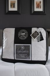 The Lyndon Company Hotel Premium Soft Touch 10.5 Tog All Year Round Duvet in White - Size: Single - thumbnail 1