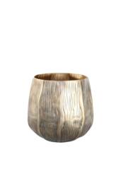 KDMD Antique Gold Eros Planter 12 x 13cm - Size: 12 x 13 cm - thumbnail 1