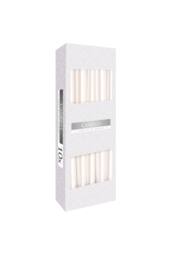 KDMD Pearl Taper Candle - Elegant, Steady Burn, Classic Tapered Design in White - thumbnail 1