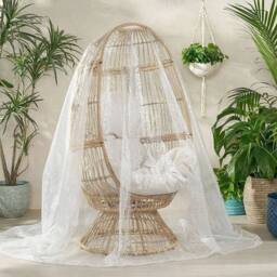 FLAVORA 3 x 5m Waterproof Tarpaulin in White - thumbnail 3