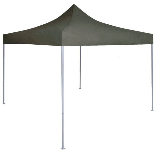 Berkfield Home Professional Folding Party Tent 2x2 m Steel Anthracite in Black - image 1