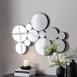 Yearn Mirrors Infinity Mirror 81(w) x 61cm(h) in Black - thumbnail 2