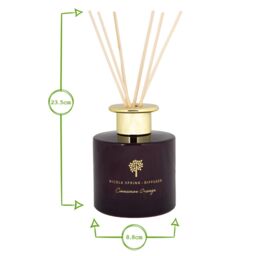 Nicola Spring Sage & Seasalt Candle & Diffuser Gift Set - 350g Jar + 200ml Diffuser in Green - thumbnail 6