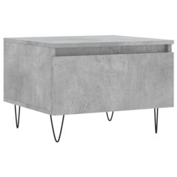 Berkfield Home Coffee Tables 2 pcs Concrete Grey 50x46x35 cm Engineered Wood - Size: 50 x 46 x 35 cm - thumbnail 5