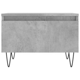 Berkfield Home Coffee Tables 2 pcs Concrete Grey 50x46x35 cm Engineered Wood - Size: 50 x 46 x 35 cm - thumbnail 6