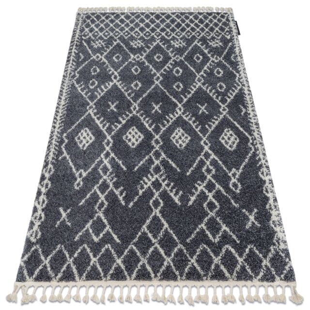 RugsX Berber Rug in Grey - Size: 180 cm x 270 cm - image 1