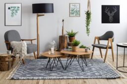 RugsX Berber Rug in Grey - Size: 180 cm x 270 cm - thumbnail 4