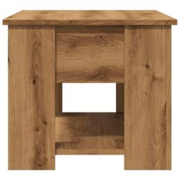 Berkfield Home Coffee Table Artisan Oak 79x49x41 cm Engineered Wood in Brown - Size: 79 x 49 x 41 cm - thumbnail 6