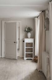 Statement Furniture Florence Tallboy with Drawer & 3 Storage Baskets in White - thumbnail 3