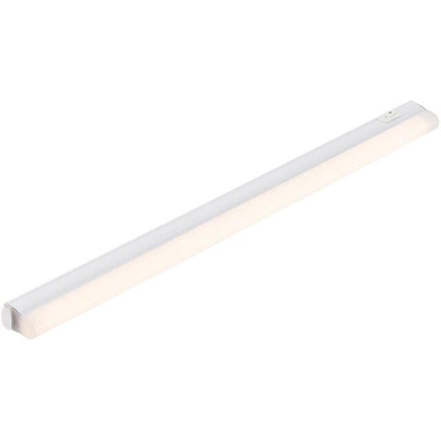 Loops 500mm Under Cabinet LED Light - 8W SMD 2835 CCT LED Module - Opal & Gloss White - image 1