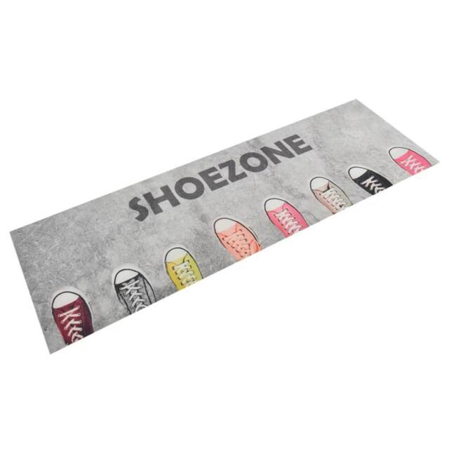 Berkfield Home Kitchen Rug Washable Shoezone 60x180 cm Velvet - image 1