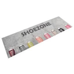 Berkfield Home Kitchen Rug Washable Shoezone 60x180 cm Velvet - thumbnail 1