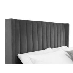 Cheshire Sapphire Ottoman Storage Bed - Grey - Superking (180cm) (150cm) - Size: Super King - thumbnail 8