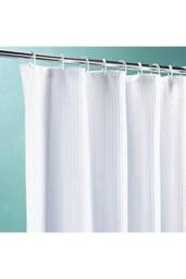 KDMD PEVA Waterproof Quick Dry Shower Curtain 180x220cm with Hooks in Pink - Size: 180x220 cm - thumbnail 5