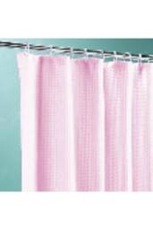 KDMD PEVA Waterproof Quick Dry Shower Curtain 180x220cm with Hooks in Pink - Size: 180x220 cm - thumbnail 8