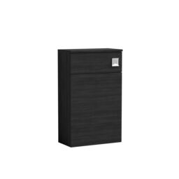 Balterley Contemporary Compact WC Toilet Unit 500mm - Charcoal in Black
