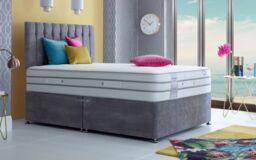 Bedmaster Opal 2000 Pocket Sprung Reflex & Latex Foam Mattress in White - Size: Small Double - thumbnail 5