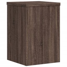Berkfield Home Plant Stands 2 pcs Brown Oak 25x25x35 cm Engineered Wood - Size: 25 x 25 x 35 cm - thumbnail 7