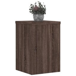 Berkfield Home Plant Stands 2 pcs Brown Oak 25x25x35 cm Engineered Wood - Size: 25 x 25 x 35 cm - thumbnail 3