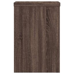 Berkfield Home Plant Stands 2 pcs Brown Oak 25x25x35 cm Engineered Wood - Size: 25 x 25 x 35 cm - thumbnail 5