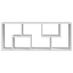 Berkfield Home Wall Shelf White 36x16x90 cm Engineered Wood - Size: 36 x 16 x 90 cm - thumbnail 6