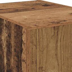 Berkfield Home Highboard Old Wood 40x42.5x185 cm Engineered Wood in Brown - thumbnail 9