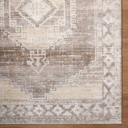 Livabliss Fifth Avenue-Vintage Brown Grey Taupe Green Traditional Living Rug - Size: 155 cm x 220 cm - thumbnail 6