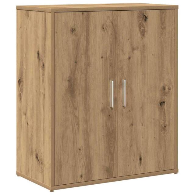 Berkfield Home Sideboard Artisan Oak 60x31x70 cm Engineered Wood in Brown - Size: 60 x 31 x 70 cm - image 1