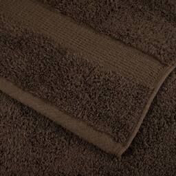 Berkfield Home Premium Bath Towels SOLUND 4pcs Brown 100x150cm 600gsm - thumbnail 6