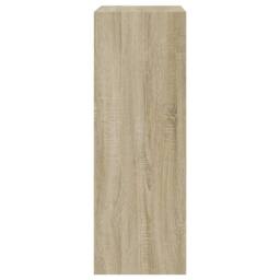 Berkfield Home Shoe Cabinet Sonoma Oak 60x34x96.5 cm Engineered Wood in Brown - thumbnail 6