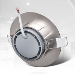 B.K.Licht 3 Pack Matt Nickel 3x4.9W LED Recessed Light in Metallics - thumbnail 9
