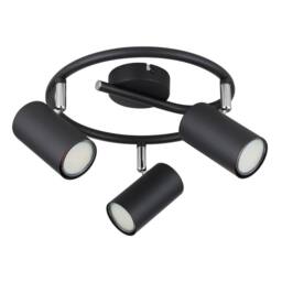 Netlighting Allvi Ceiling Spotlight Clusters Matt Black 3x GU10 - thumbnail 2