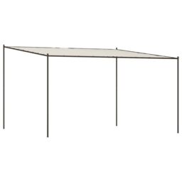 Berkfield Home Gazebo White 4x4 m 180 g/m² Fabric & Steel - thumbnail 2