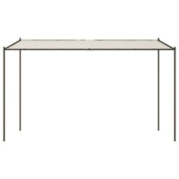 Berkfield Home Gazebo White 4x4 m 180 g/m² Fabric & Steel - thumbnail 3