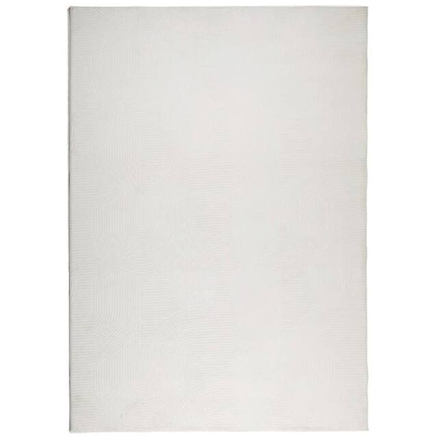 Berkfield Home Rug IZA Short Pile Scandinavian Look Cream 160x230 cm - Size: Medium - image 1