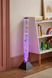 ValueLights Bubble Lamp 80cm Black Floor Table Childrens Sensory Bubble Lamp - thumbnail 2