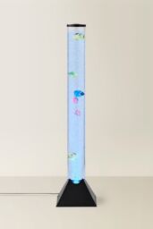 ValueLights Bubble Lamp 80cm Black Floor Table Childrens Sensory Bubble Lamp - thumbnail 3