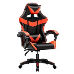 Leaper Ergonomic Swivel Computer Office Desk Chair in Blue - thumbnail 5