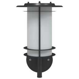 Berkfield Home Outdoor Wall Lights 2pcs Black Stainless Steel - thumbnail 4