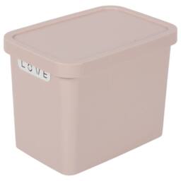NESTLUNE Pink 3pcs 12.5L Storage Box Container Box - thumbnail 5