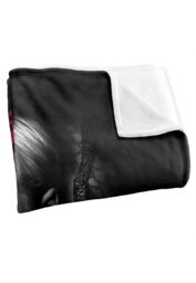 Harry Potter Draco Portrait Officially Licensed Silky Touch Super Soft Throw Blanket 152x127 cm in White - thumbnail 3