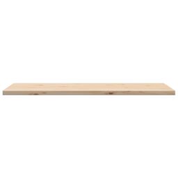 Berkfield Home Table Tops 4 pcs 100x50x2.5 cm Rectangular Solid Wood Pine in Brown - thumbnail 6